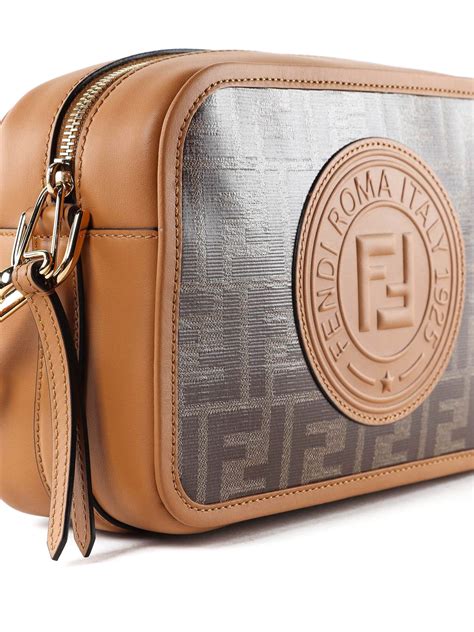 fendi camera case leather shoulder bag|Fendi camera bag sale.